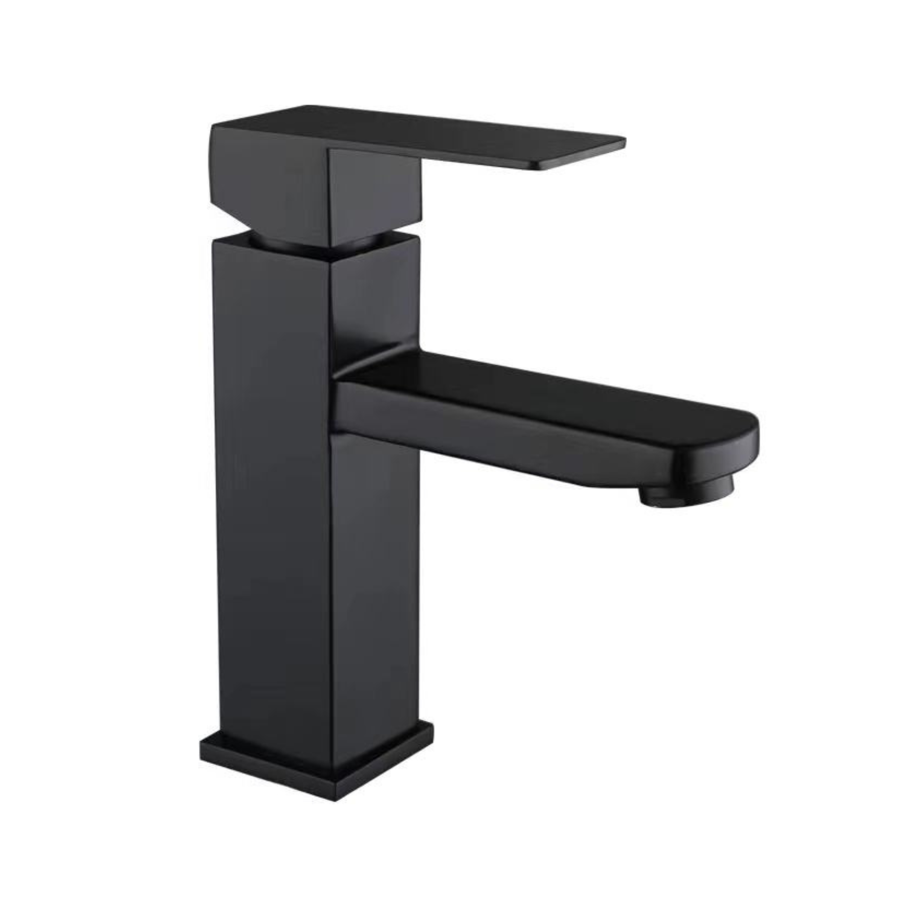 Archie Matt Black Basin Tap