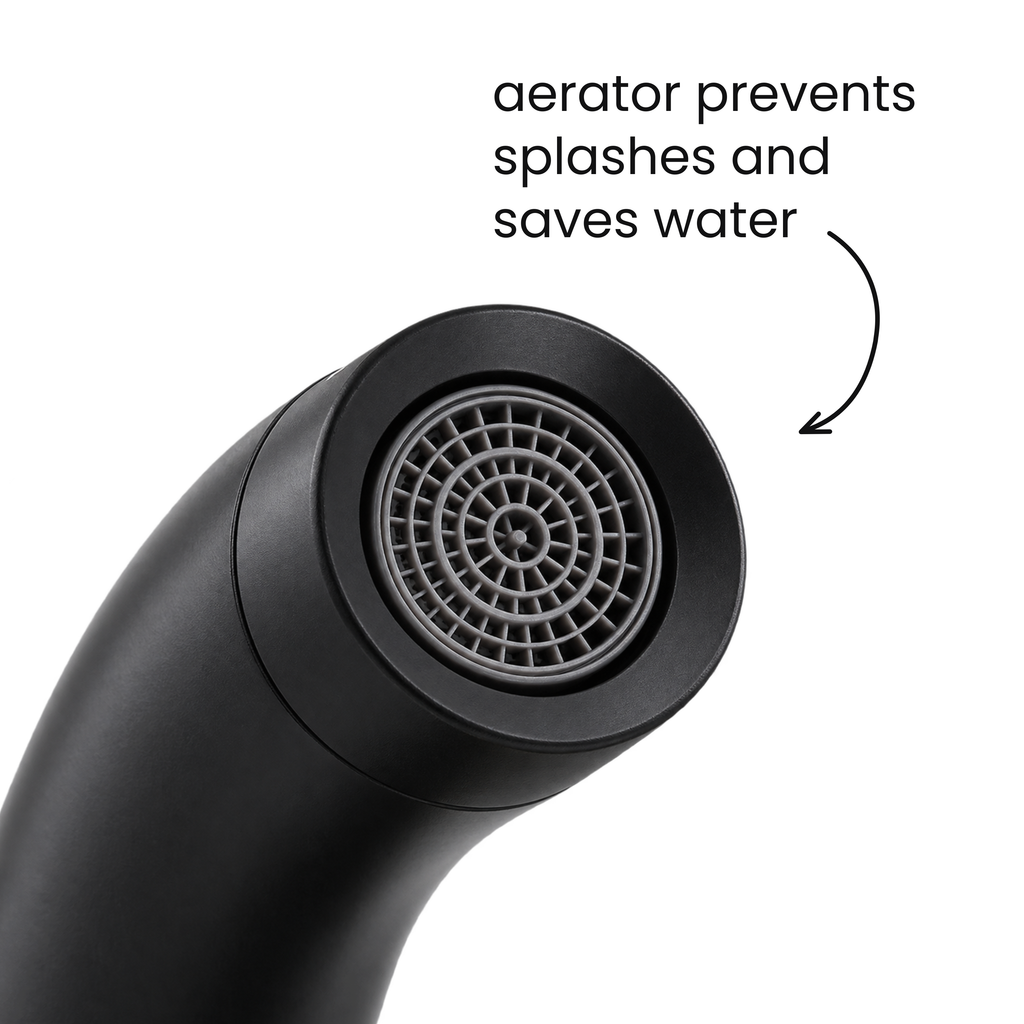 Leo Matt Black Basin Tap
