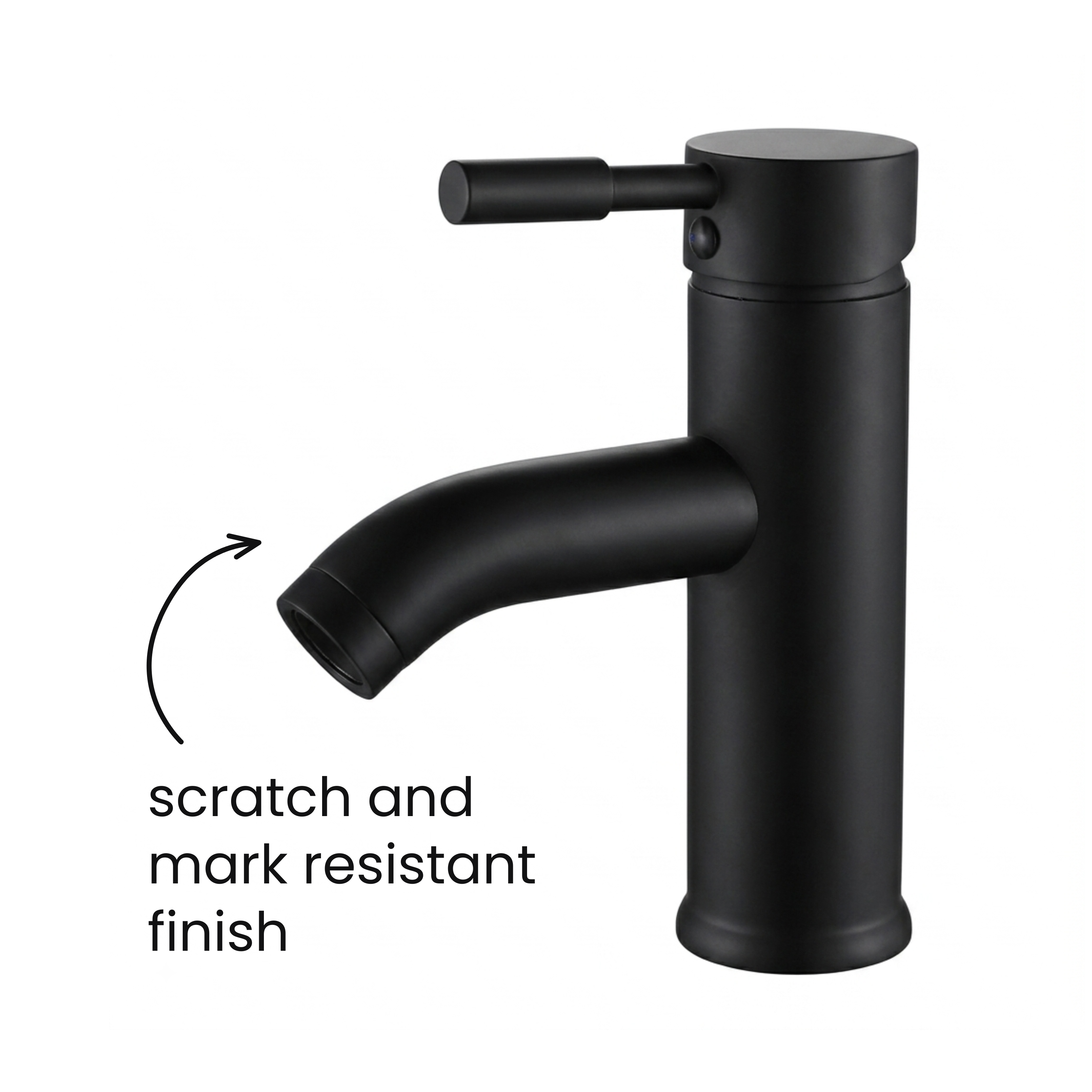 Leo Matt Black Basin Tap