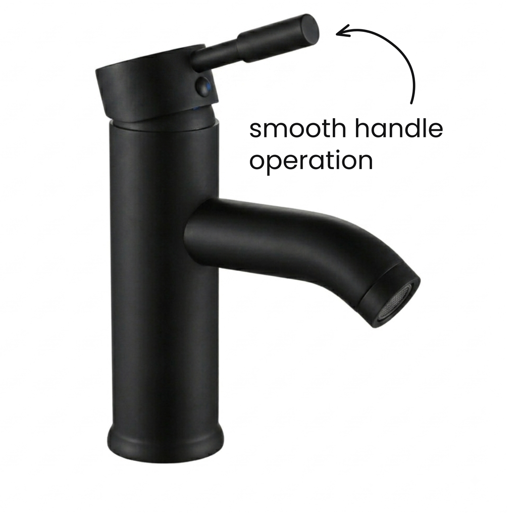 Leo Matt Black Basin Tap