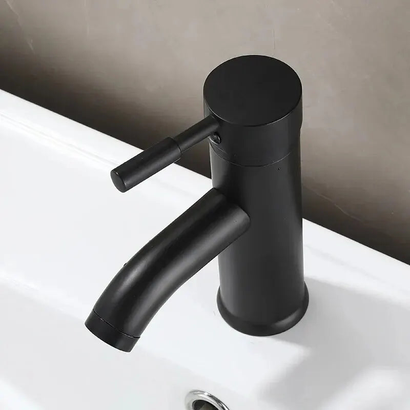 Leo Matt Black Basin Tap